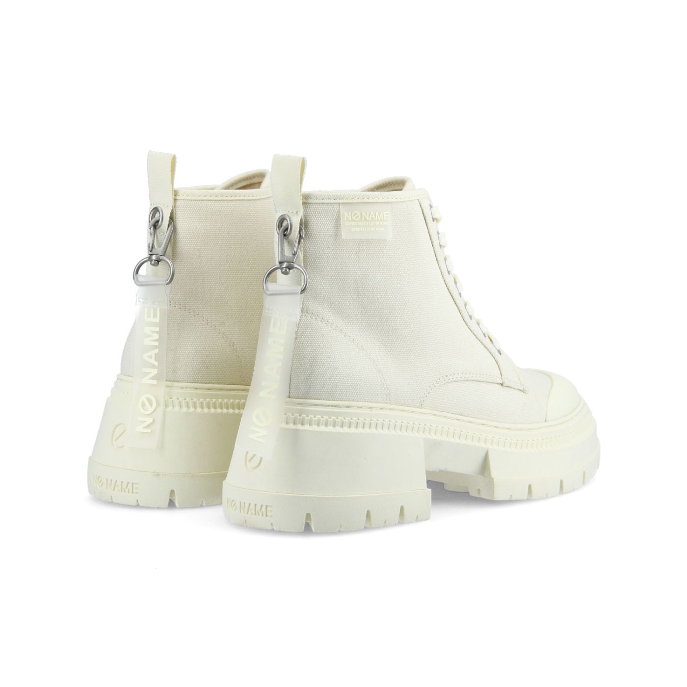 STRONG BOOTS - CANVAS RECYCLED* - IVORY SOLE IVORY